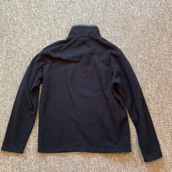 Black Fila fleece pull over - Picture 2 of 3